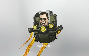 宝子们！久等了！你们让我画的G-man他来了！！！