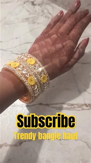 "Latest stylish bangles collection 2025 Trendy design"