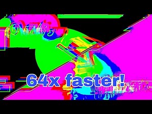 Speed from 0 to Absolute Infinity meters per second but it's 64x faster!