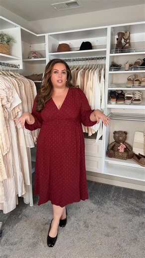 131K views · 1.7K reactions | This plus size holiday dress from amazon came in other beautiful colors too! Follow along for more easy looks #plussizefashion | Callie Richards | Facebook