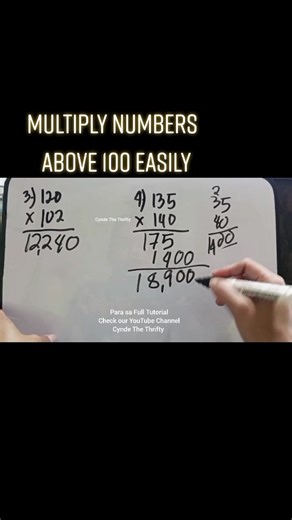 Multiply Big Numbers Easily: Math Trick for 100