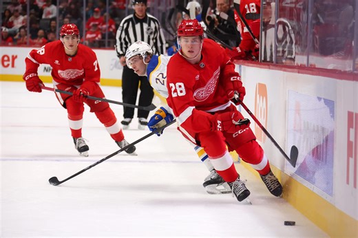 Dylan Larkin injury: Detroit Red Wings recall Michael Brandsegg-Nygård