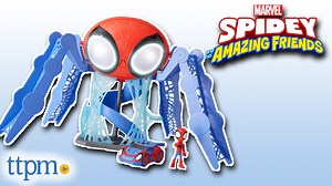 Watch Marvel Spidey and His Amazing Friends Web-Quarters Playset from Hasbro on Amazon Live