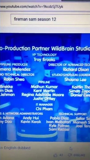 Fireman Sam Series 13 End Credits