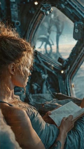 Infinite Hangar – Calm Motion and Light (4K HDR) #windowsToTheWorld #spaceambience