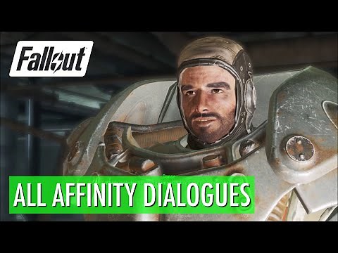Fallout 4 - Paladin Danse, All Affinity Dialogues