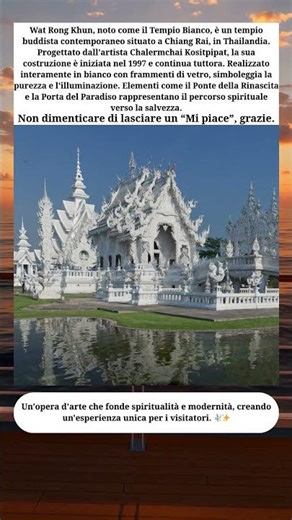 ❄️🏯 Wat Rong Khun: il Tempio Bianco che sembra di ghiaccio