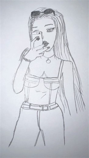 How to draw a pretty #art #music #anime