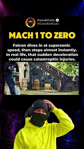 Falcon Goes From MACH 1 To ZERO 🦅