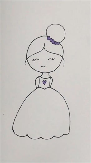 SimplyArt on Instagram: "How to draw a Barbie doll #art #drawing #creativity #drawingeasy"