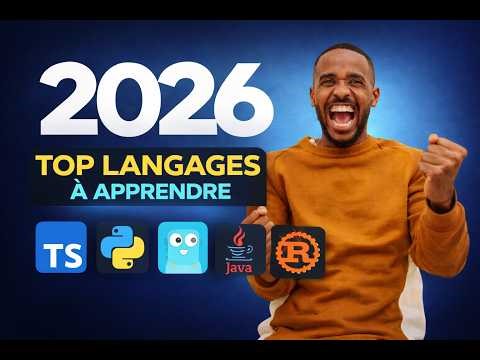 Top 5 Langages à Apprendre en 2026 Pour Être Recruté