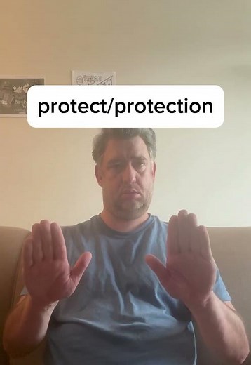 ASL sign for protect / protection / Learn ASL