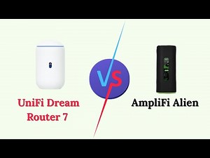 UniFi Dream Router 7 vs AmpliFi Alien – Mesh System vs All-in-One UniFi Wi-Fi 7 Router Comparison
