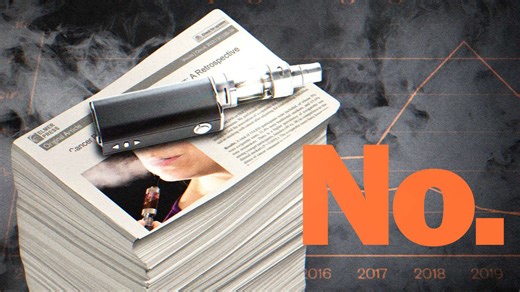 Do studies show vaping causes cancer? No.