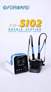 7.6K views · 141 reactions |  New Arrival 헙헪-헦헜ퟬퟮ 헗헼혂헯헹헲 헦혁헮혁헶헼헻 헦헼헹헱헲헿헶헻헴 헦혁헮혁헶헼헻 Two stations running, temps in check  #FORWARD #forwardtools #FORWARDTOOLS #FORWARDRepairTools #FORWARDSolutions #HotAirGunSolderingIron #motherboardrepair #SolderingIron #DesolderingCompanion #Hotairstationmanufacturer #Microscope #Powersupply #DesolderingStation #MobileRepair #SolderingTools | Forward Tools | Facebook