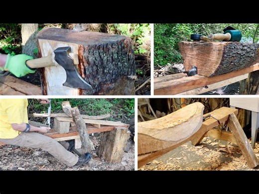 How To Build a Simple & Cheap Workbench & Shaving Horse