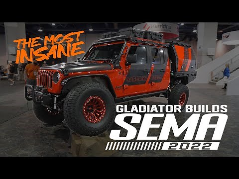 Every Jeep Gladiator Build at SEMA 2022 - Overland, Offroad and Beyond
