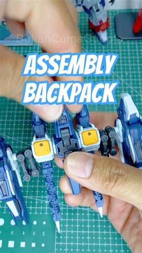 fast build TGM01 TIANWEI backpakck #toys #gundam #gundamcommunity #modelkit #gundambuilder #shorts