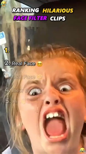 Ranking Top5 Hilarious FaceFilter Moments 🤣💀 #shortsfeed