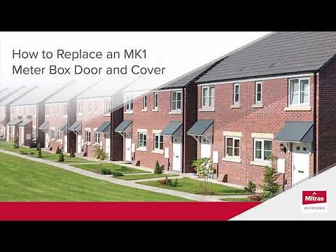 HOW TO | Replace an MK1 Meter Box Door and Cover | Product Installation | Mitras™ Meterboxes