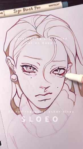 Writech Vintage Sign Brush Pens Review: Lineart Tips