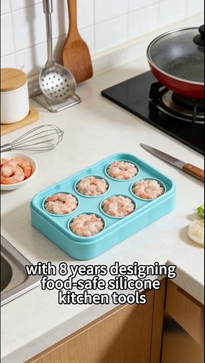 Platinum Silicone Ice Trays, No Odor & BPA Free