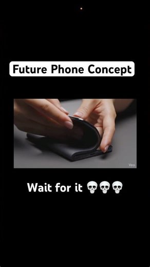 Paper-Thin Foldable iPhone Concept That Bends Like Paper 🤯 #shorts #iphone #foldable