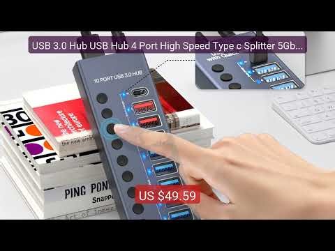 USB 3.0 Hub USB Hub 4 Port High Speed Type c Splitter 5Gbps For PC ... — Top Rated 2026 | Buy Now!