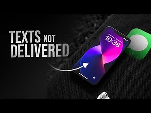 How to Fix Text Message Not Delivered iPhone (tutorial)