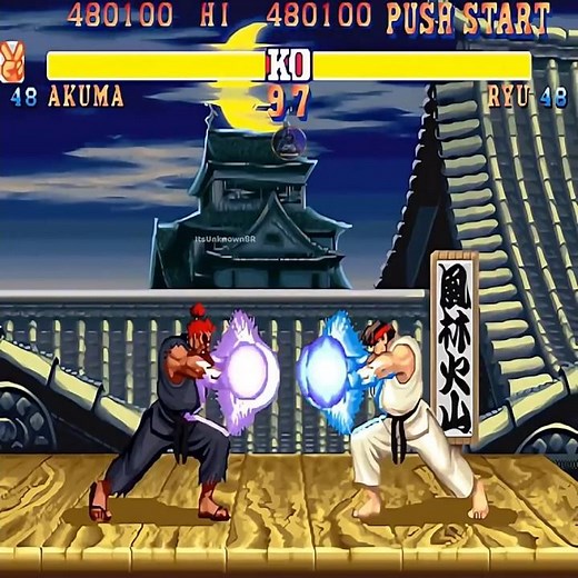 Akuma DOMINATED Ryu in Street Fighter 2 Prime🔥
