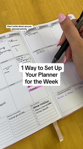 The key to using your planner is to find what works best for you! If you are someone who prefers lists, try this out. #plannertok #weeklyplanner #desksetup #stationeryaddict #todos #lists #planwithme