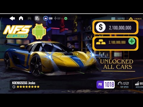 NFSNL MOD UNLOCKED ALL CARS UNLIMITED GOLDS & CASH FOR ANDROID ❗