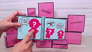 NEW Dollhouse w/ Swimming Pool for LOL Families ! Toys and Dolls Fun for Kids | SWTAD