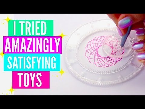 I Tried The Most Satisfying Toys on The Internet// Amazingly Satisfying Children Toys & Science Toys
