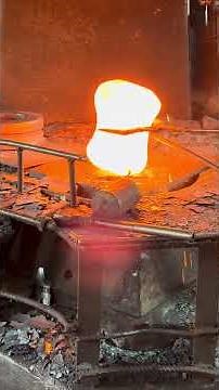 Inside the forging factory tour Giant Steel Shaft Forging from Start to Finish #process #forging
