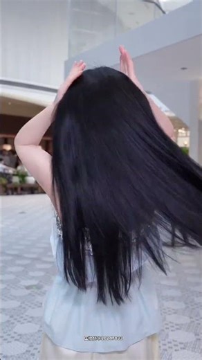 Silky Black Waves Hair Transformation ✨ | Princess Style in Seconds