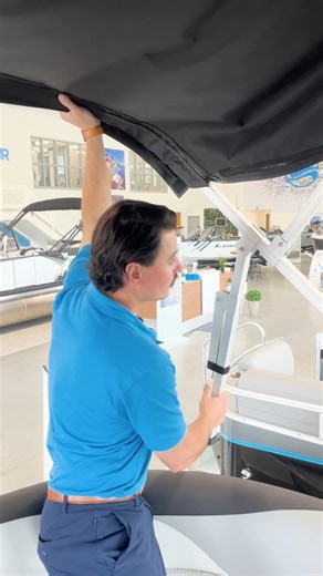Boating solo or with the kids and need to deploy the bimini? No problem. Setting up your bimini on your own can seem tricky, but it’s absolutely doable. Check out this video for our top tips and step-by-step guide.  #LegendBoats | Legend Boats | Facebook