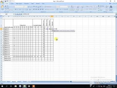 Excel програм дээр гүйцэтгэл түвшин олох томъёо оруулах