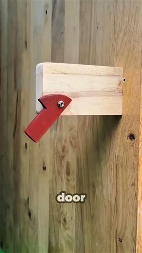 Cleaver Hack: The semple ruler door lock! #CleverHack #RulerLock #DoorHack