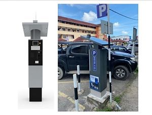 [Hot Item] Coin & Card Parking Payment Machine