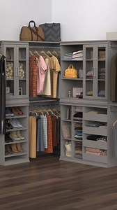 1.1K views | Organize your closet in an instant with the help of our DIY Modular Closet system. When everything has its place, putting it all away takes no time! https://brnw.ch/21wSRlW | ClosetMaid | Facebook