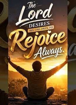 The Lord desires His children to rejoice always | Moments With MCL | Episode - 14
