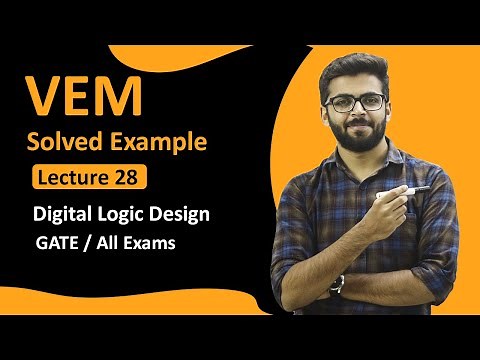 Variable Entrant Map (VEM) Example | K Map Examples in hindi | Digital Logic GATE Lectures in Hindi