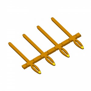 [Hot Item] Press Fit Terminal Block Terminals PCB Connector Power Press Fit Components for Battery Charger