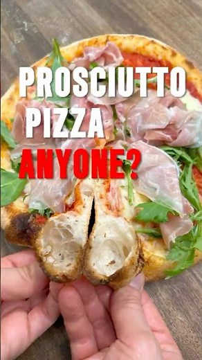 Made Prosciutto Pizza at Home and Wow…