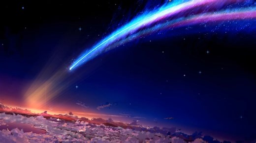 【明日堇sumire】“彗星掠过的轨迹，是为你铺就的银河”