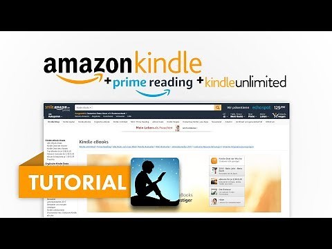 Amazon Kindle (Reading Books) Prime Reading + Kindle Unlimited (Amazon Tutorial Series #04)