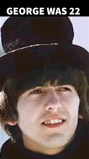 George Harrison Was Only 22 Here…our cover.