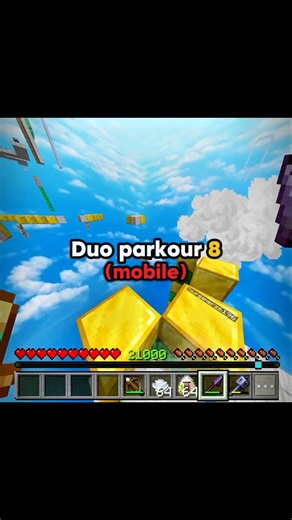 Minecraft duo parkour 8 with ‪@YourGamerz-7‬ #minecraft #parkour
