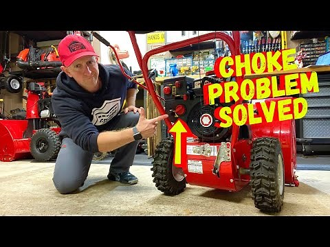Snowblower ONLY RUNS ON CHOKE? Here’s the REAL FIX (And What Causes It)